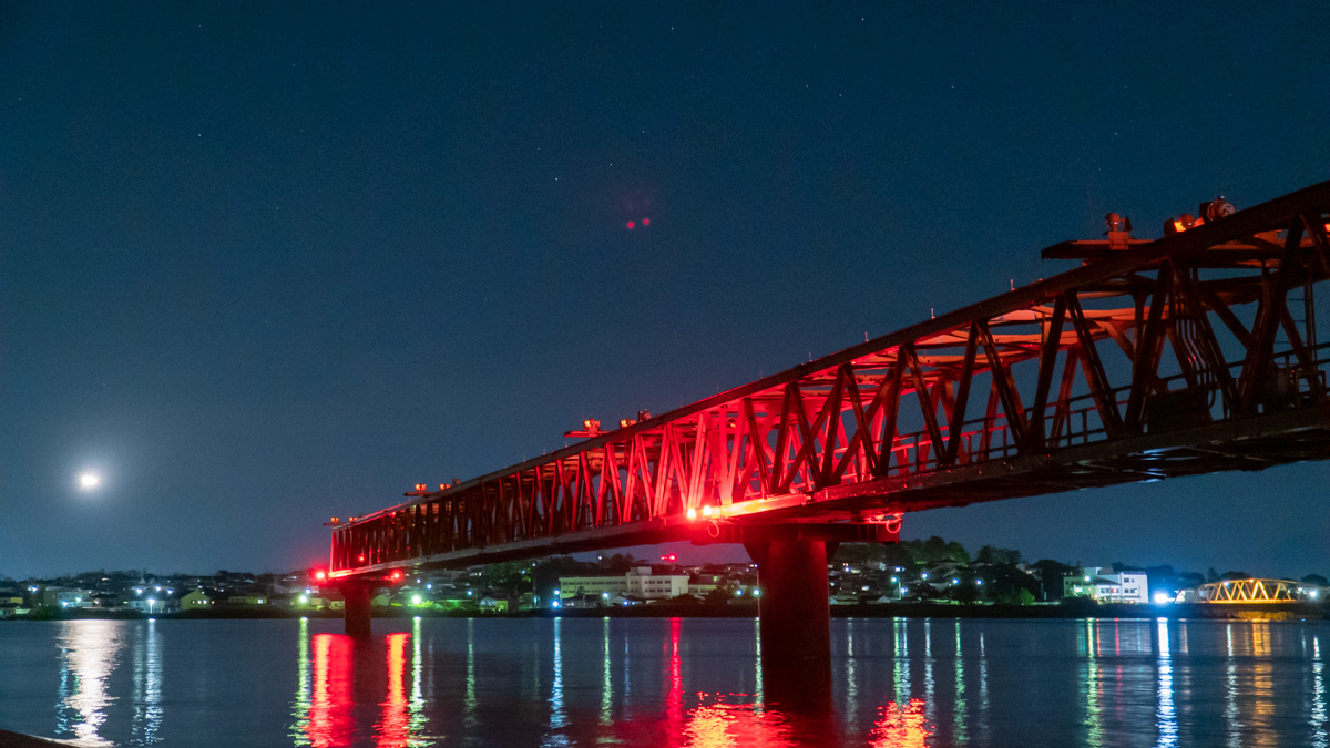 Sony A6600で撮る新潟市松浜の夜景 新潟空港誘導灯の光 Night Shot In Niigata Matsuhama Photolog Vol 5 Smallworks