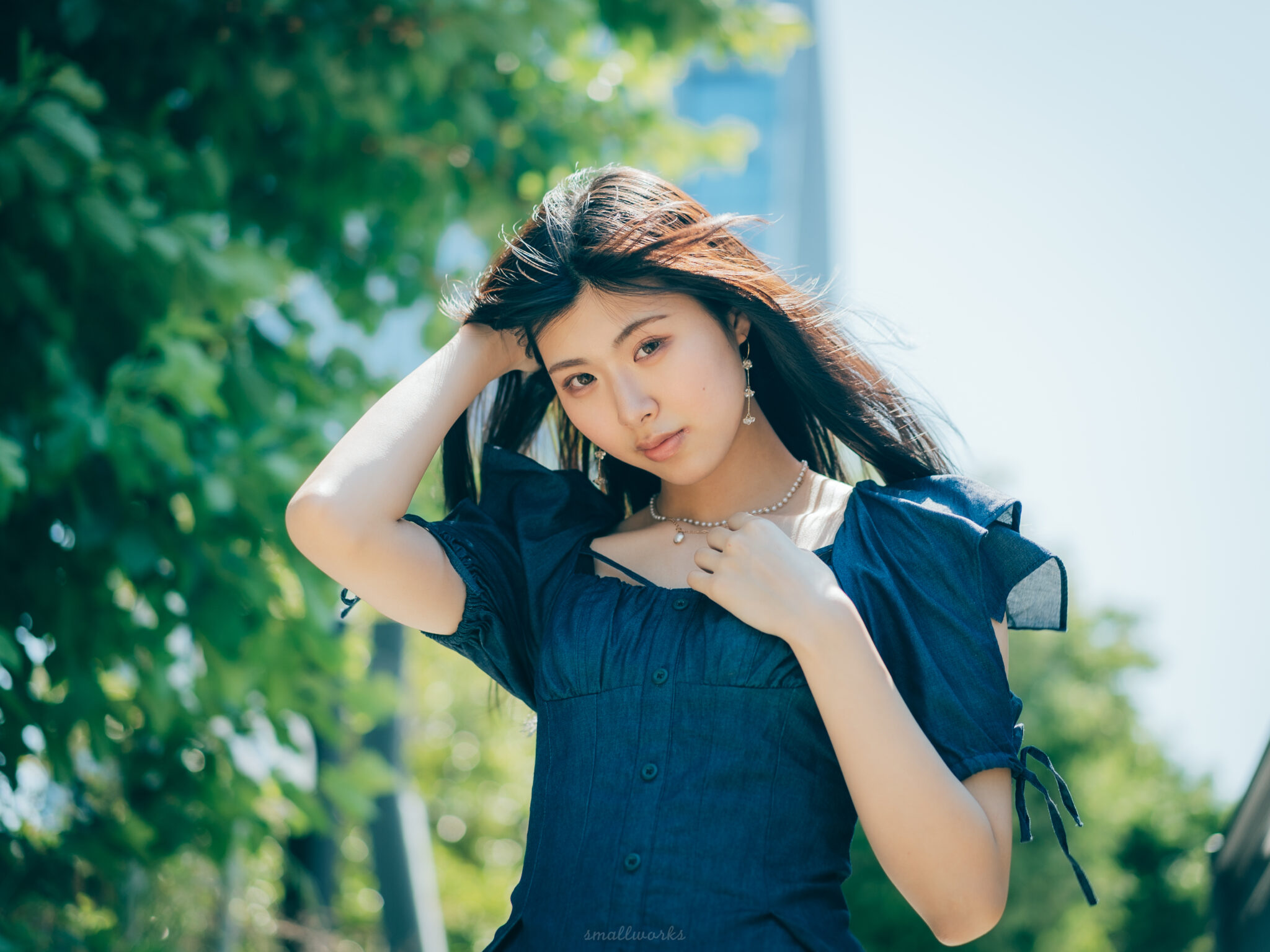 Sony s Sel55f18zでポートレートスナップ Model 白花みかさん Photolog Vol 48 Smallworks